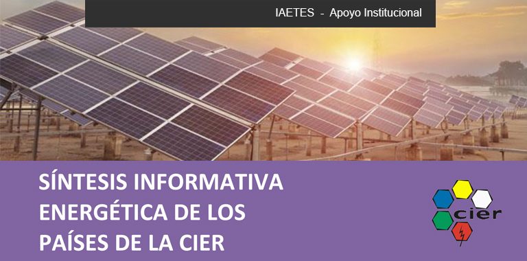 CIER elaboró la Síntesis Informativa Energética 2015.