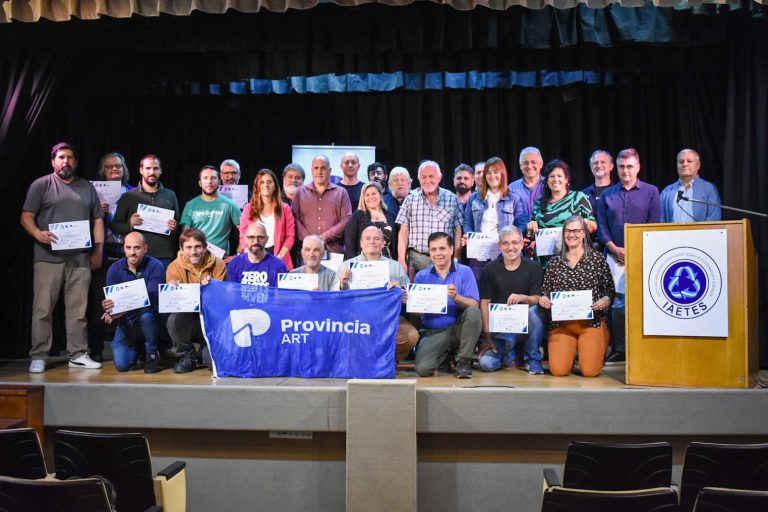 Finalizó el encuentro de formación en Salud, Higiene y Seguridad Laboral.