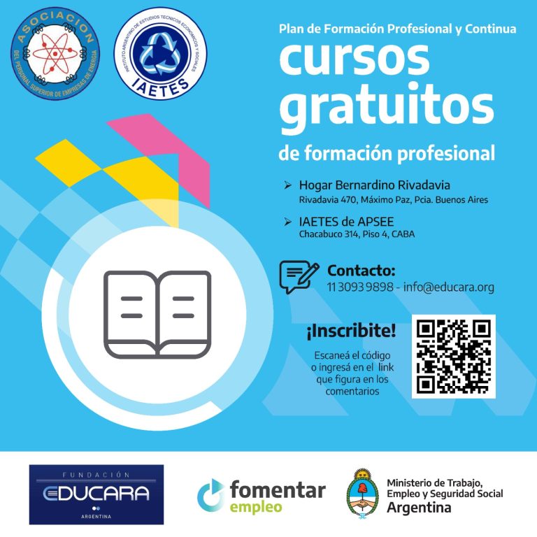 Contacto de los Cursos Gratuitos de Formación Profesional.