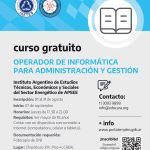 Operador de informática para administración